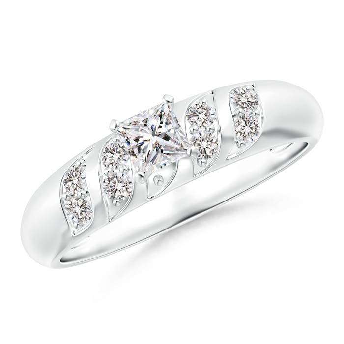 I-J, I1-I2 / 0.45 CT / 14 KT White Gold