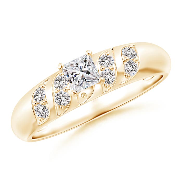 I-J, I1-I2 / 0.45 CT / 14 KT Yellow Gold