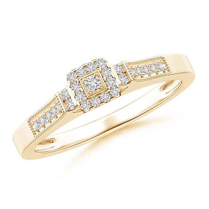 H, SI2 / 0.16 CT / 14 KT Yellow Gold