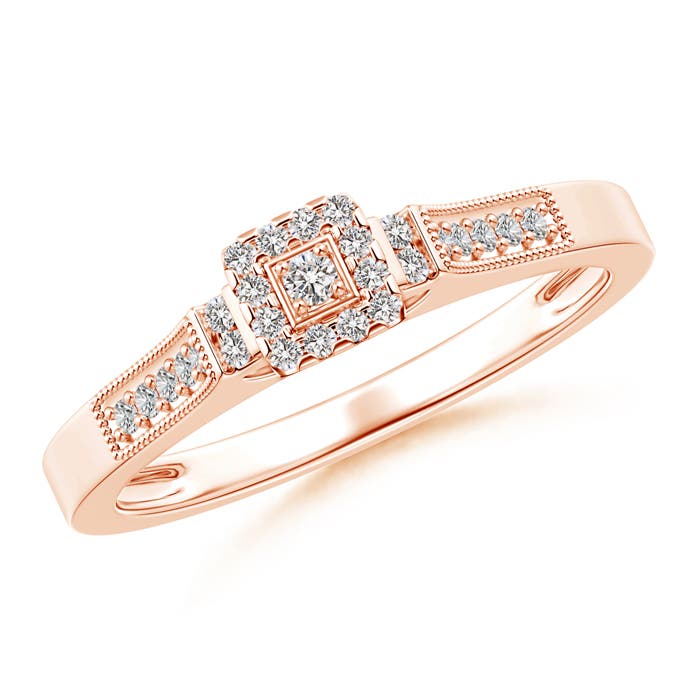 I-J, I1-I2 / 0.16 CT / 14 KT Rose Gold