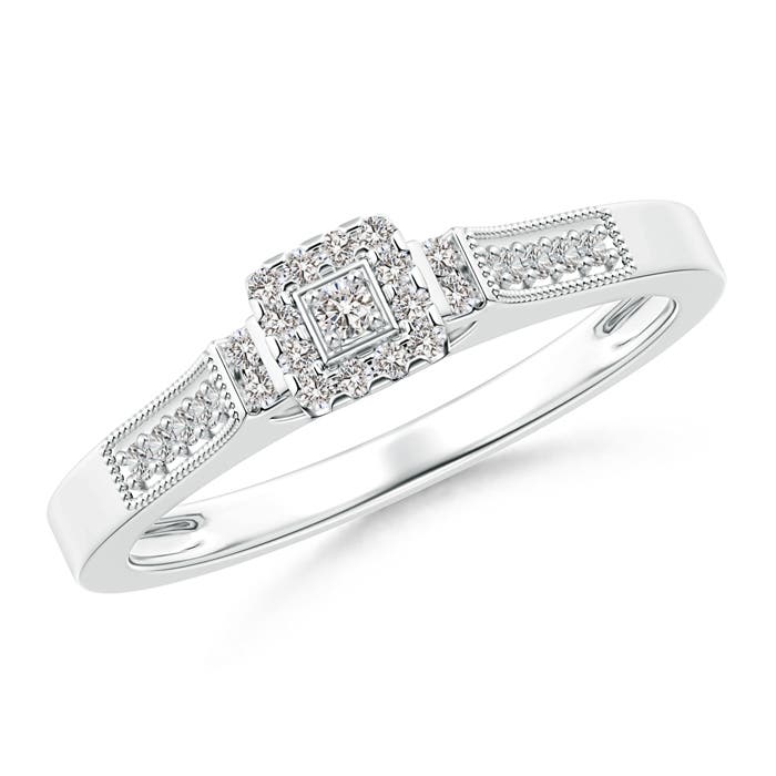 I-J, I1-I2 / 0.16 CT / 14 KT White Gold