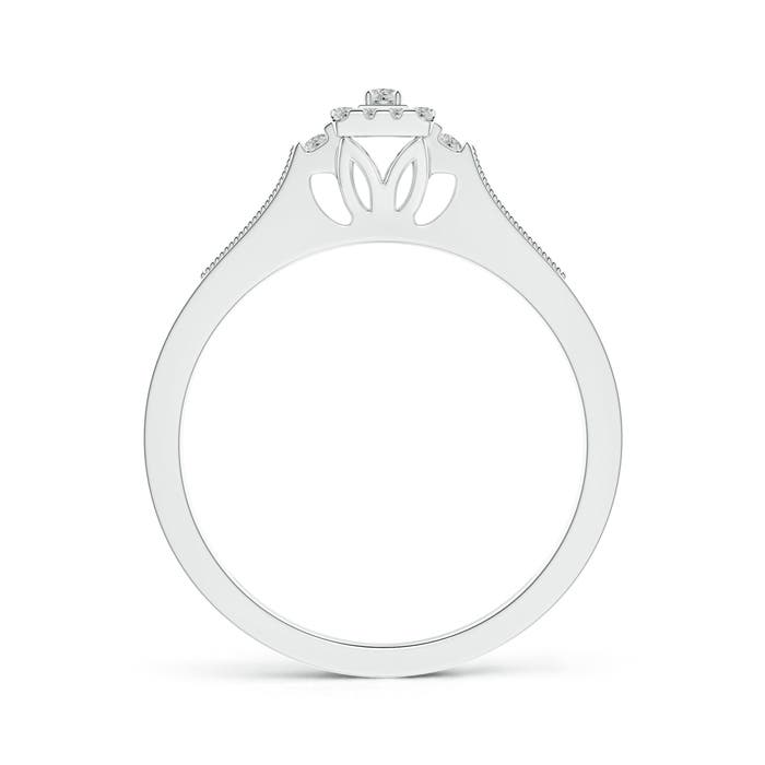 K, I3 / 0.16 CT / 14 KT White Gold