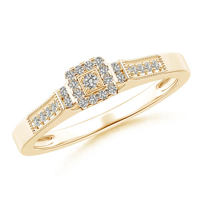 K, I3 / 0.16 CT / 14 KT Yellow Gold