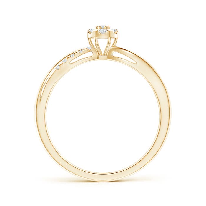 G, VS2 / 0.18 CT / 14 KT Yellow Gold