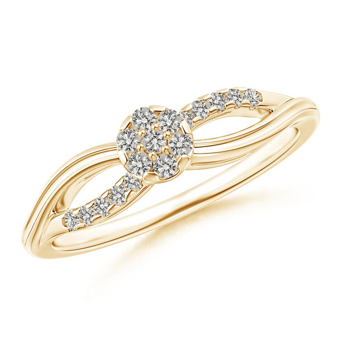 K, I3 / 0.18 CT / 14 KT Yellow Gold