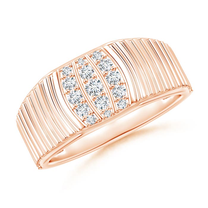 G, VS2 / 0.32 CT / 14 KT Rose Gold