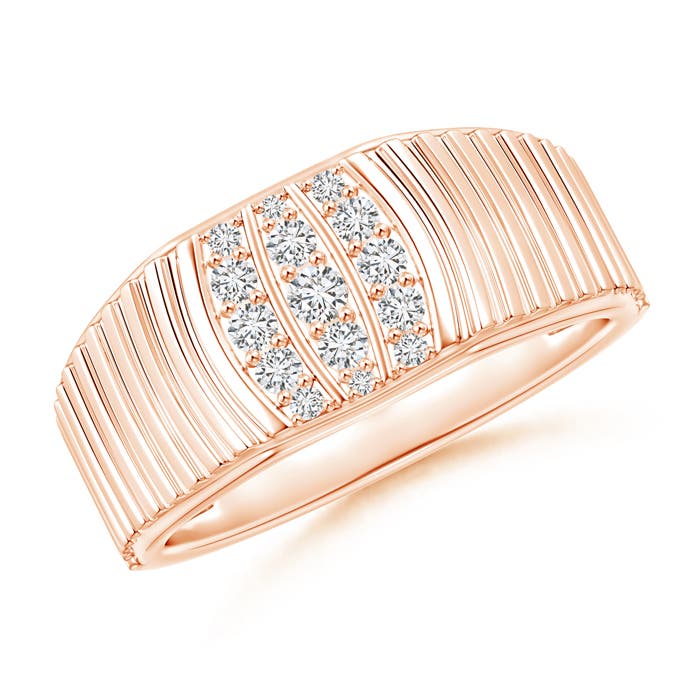 H, SI2 / 0.32 CT / 14 KT Rose Gold