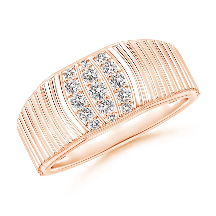 I-J, I1-I2 / 0.32 CT / 14 KT Rose Gold