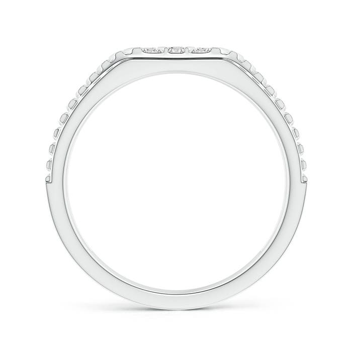 I-J, I1-I2 / 0.32 CT / 14 KT White Gold