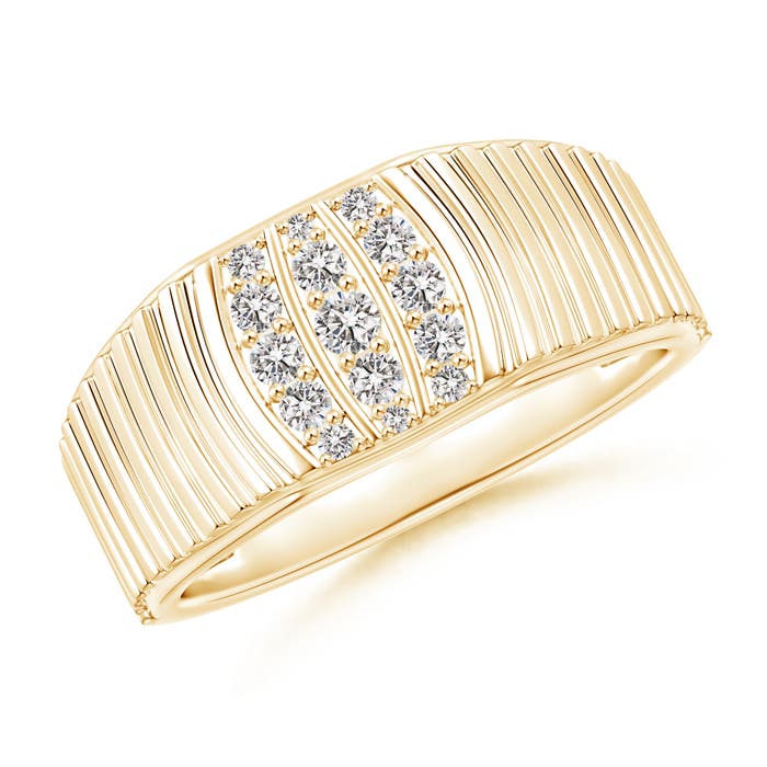 I-J, I1-I2 / 0.32 CT / 14 KT Yellow Gold