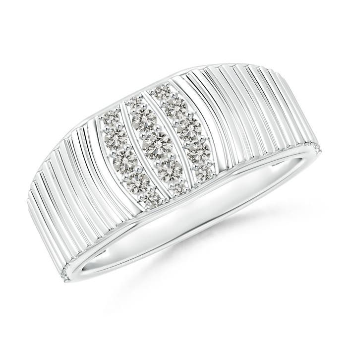 K, I3 / 0.32 CT / 14 KT White Gold