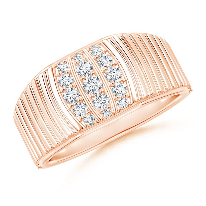 G, VS2 / 0.46 CT / 14 KT Rose Gold