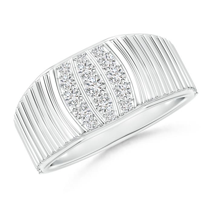 H, SI2 / 0.46 CT / 14 KT White Gold