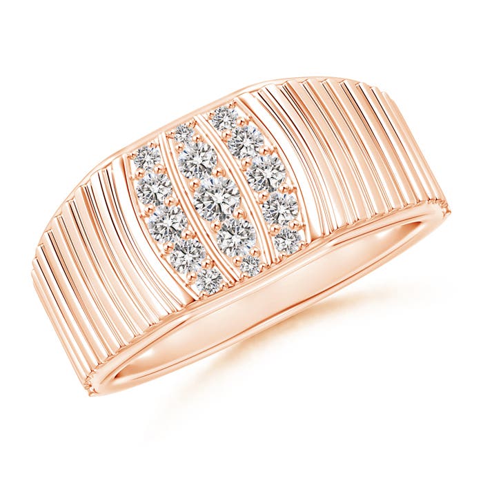 I-J, I1-I2 / 0.46 CT / 14 KT Rose Gold