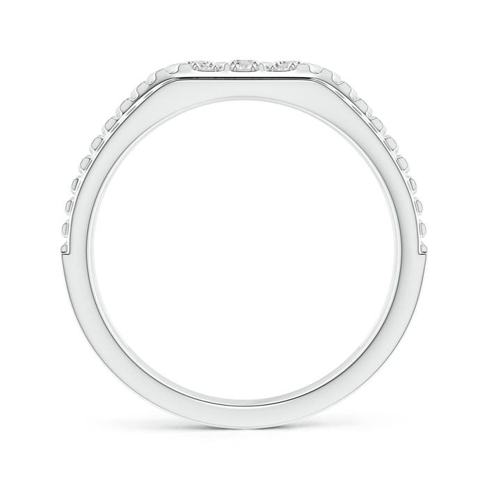 I-J, I1-I2 / 0.46 CT / 14 KT White Gold