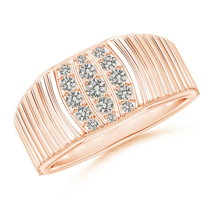 K, I3 / 0.46 CT / 14 KT Rose Gold