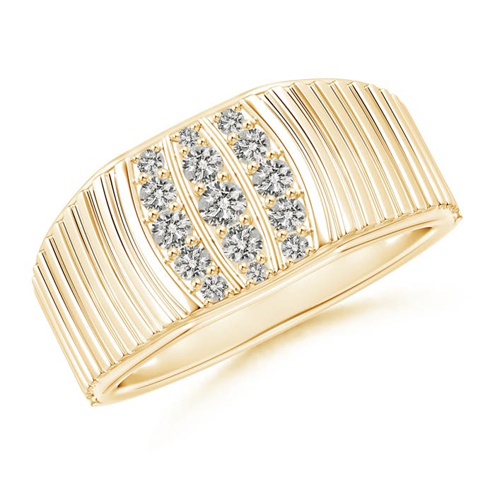 K, I3 / 0.46 CT / 14 KT Yellow Gold