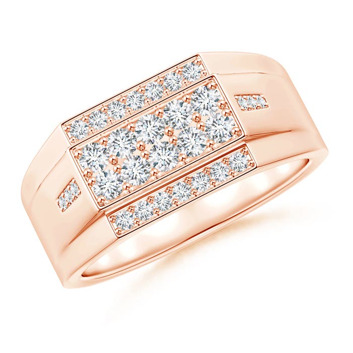 G, VS2 / 0.75 CT / 14 KT Rose Gold