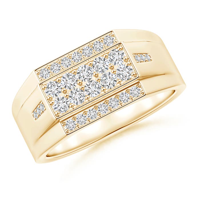 H, SI2 / 0.75 CT / 14 KT Yellow Gold