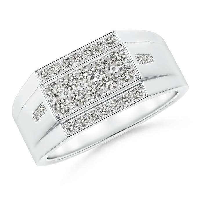 K, I3 / 0.75 CT / 14 KT White Gold