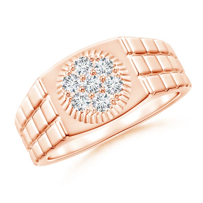 G, VS2 / 0.48 CT / 14 KT Rose Gold