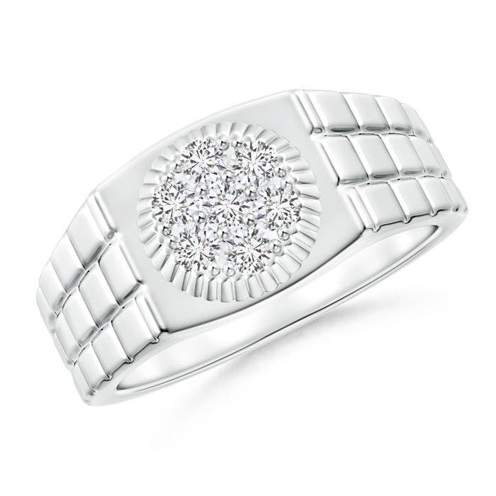 H, SI2 / 0.48 CT / 14 KT White Gold