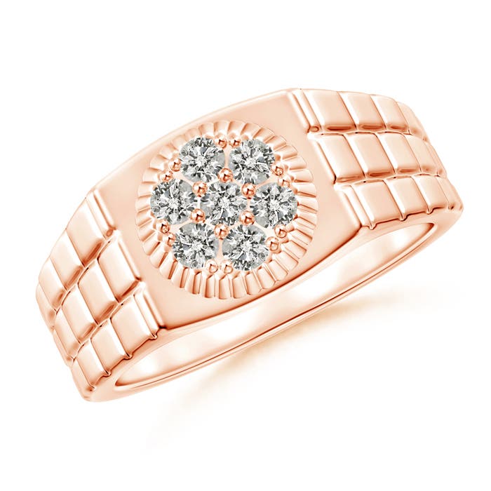 K, I3 / 0.48 CT / 14 KT Rose Gold