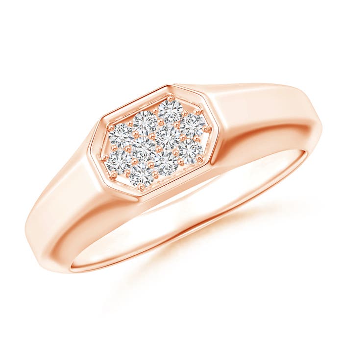 H, SI2 / 0.29 CT / 14 KT Rose Gold