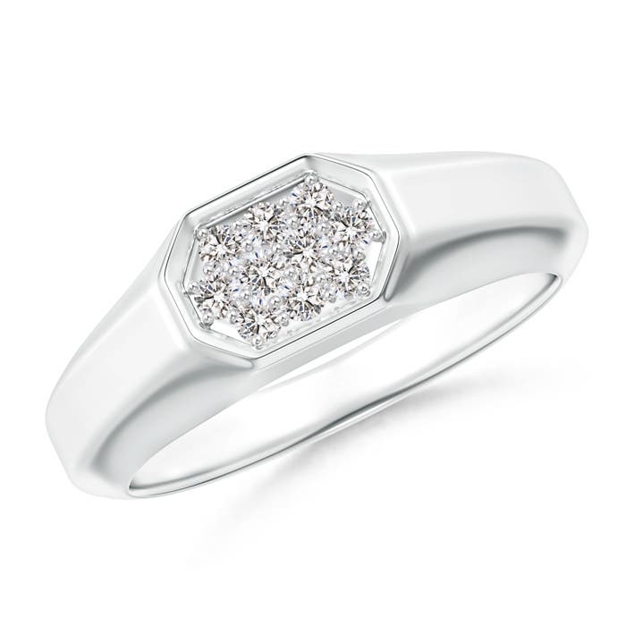 I-J, I1-I2 / 0.29 CT / 14 KT White Gold