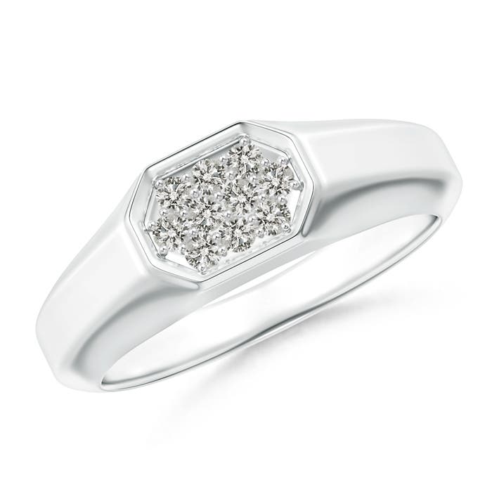 K, I3 / 0.29 CT / 14 KT White Gold