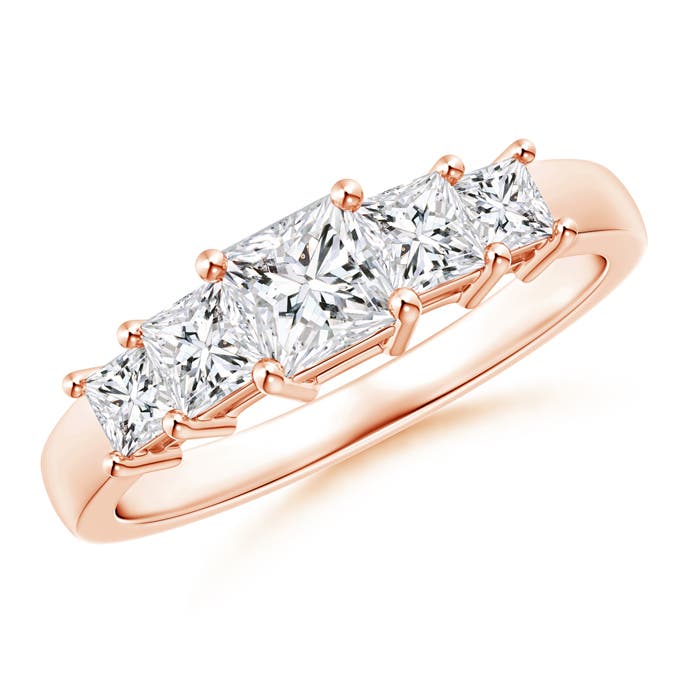 H, SI2 / 1.11 CT / 14 KT Rose Gold