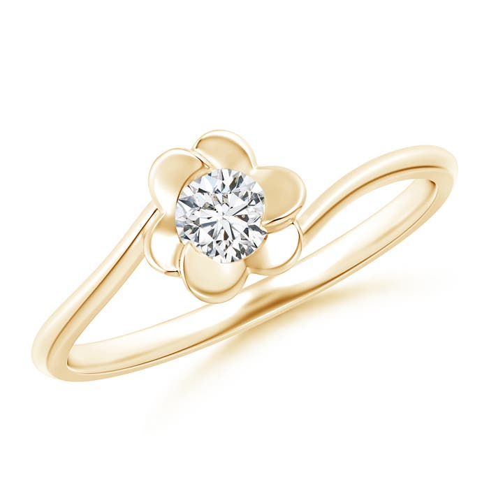 H, SI2 / 0.2 CT / 14 KT Yellow Gold