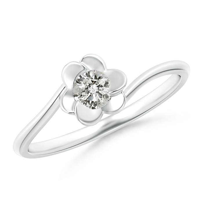 K, I3 / 0.2 CT / 14 KT White Gold