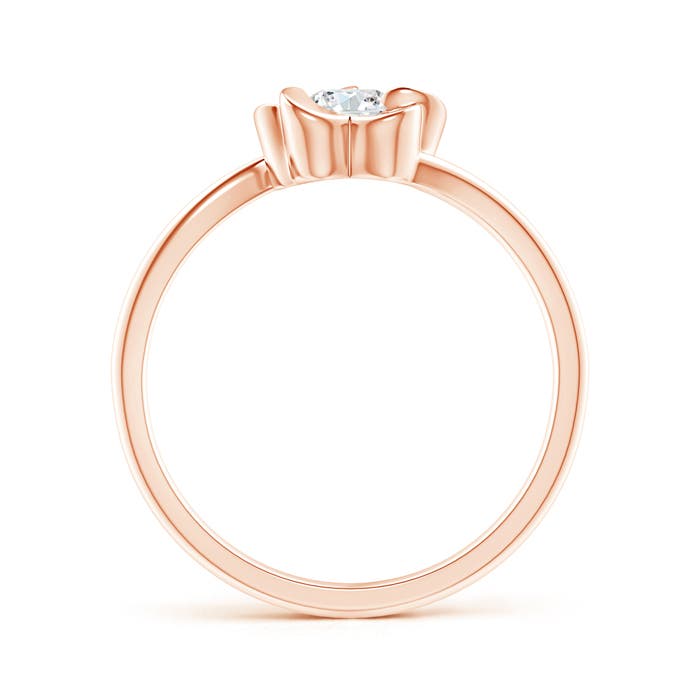 G, VS2 / 0.33 CT / 14 KT Rose Gold