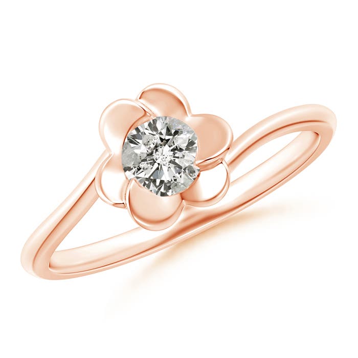 K, I3 / 0.33 CT / 14 KT Rose Gold