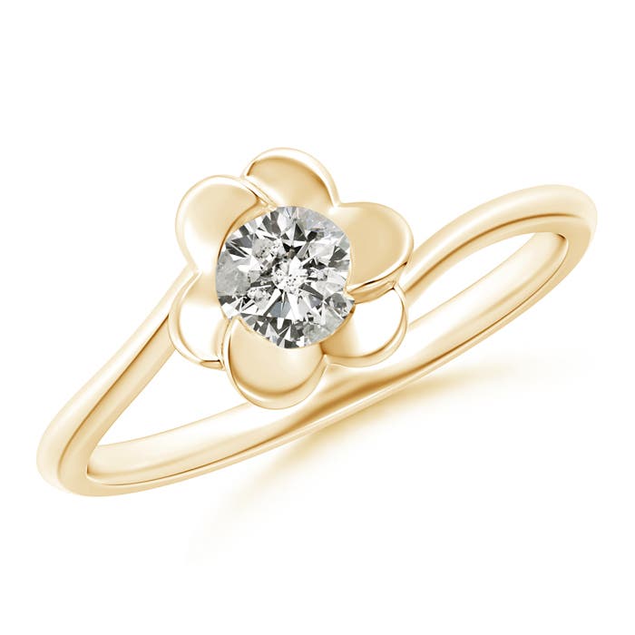 K, I3 / 0.33 CT / 14 KT Yellow Gold