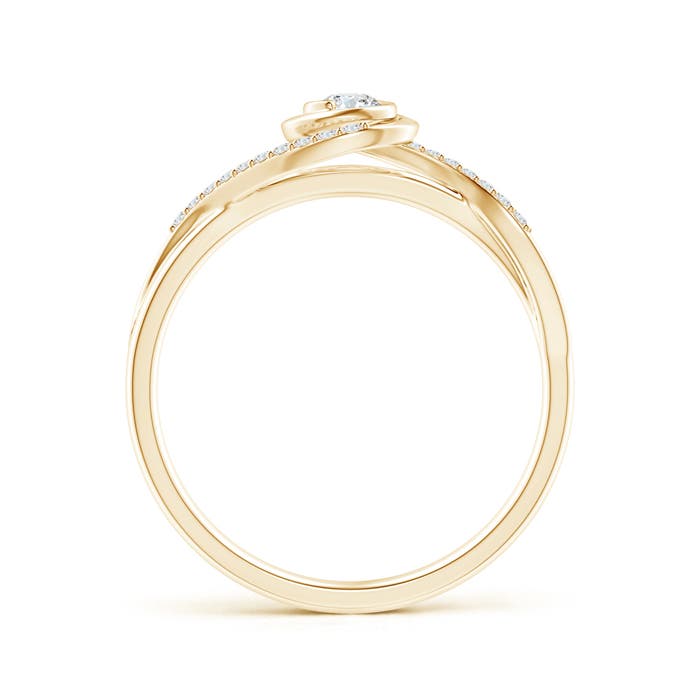 F-G, VS / 0.19 CT / 14 KT Yellow Gold