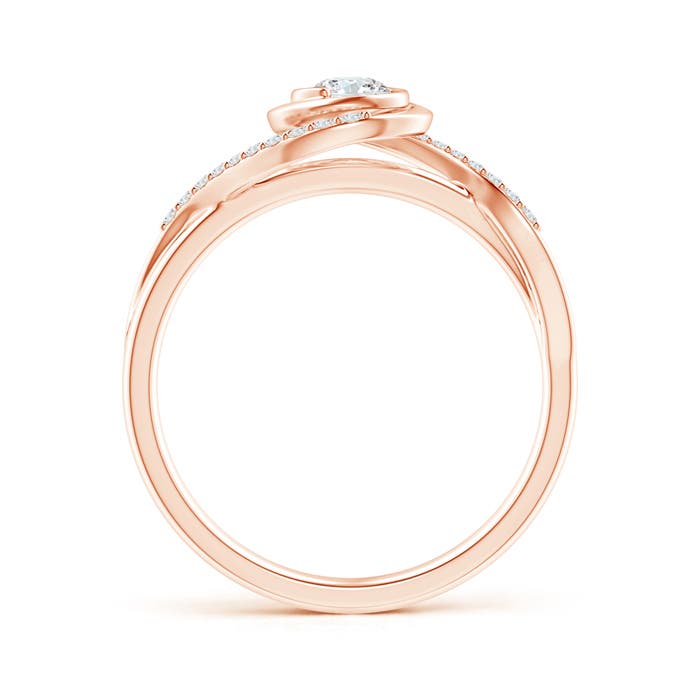 F-G, VS / 0.32 CT / 14 KT Rose Gold