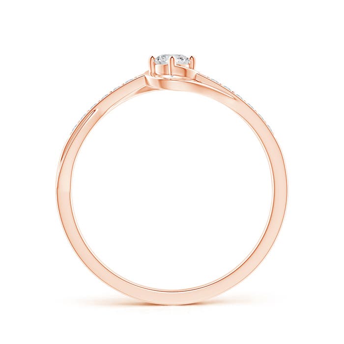 H, SI2 / 0.2 CT / 14 KT Rose Gold