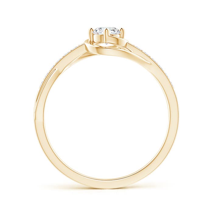 G, VS2 / 0.33 CT / 14 KT Yellow Gold