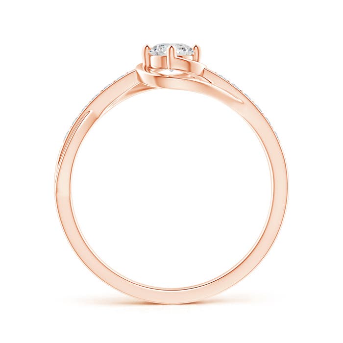 H, SI2 / 0.33 CT / 14 KT Rose Gold