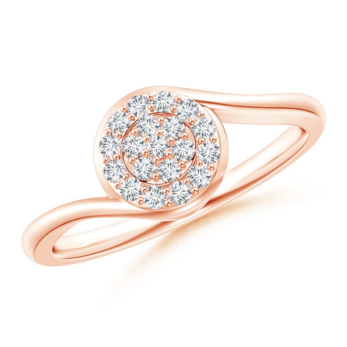 F-G, VS / 0.23 CT / 14 KT Rose Gold