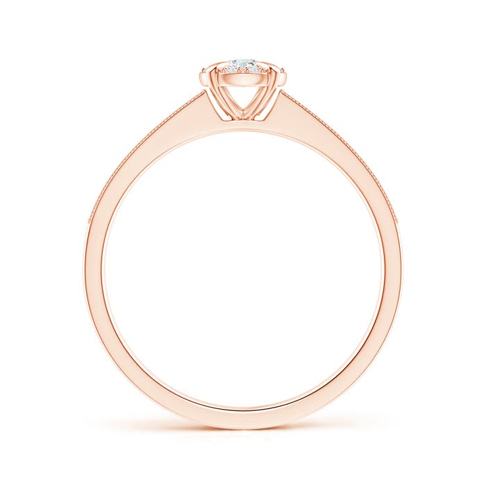 G, VS2 / 0.23 CT / 14 KT Rose Gold