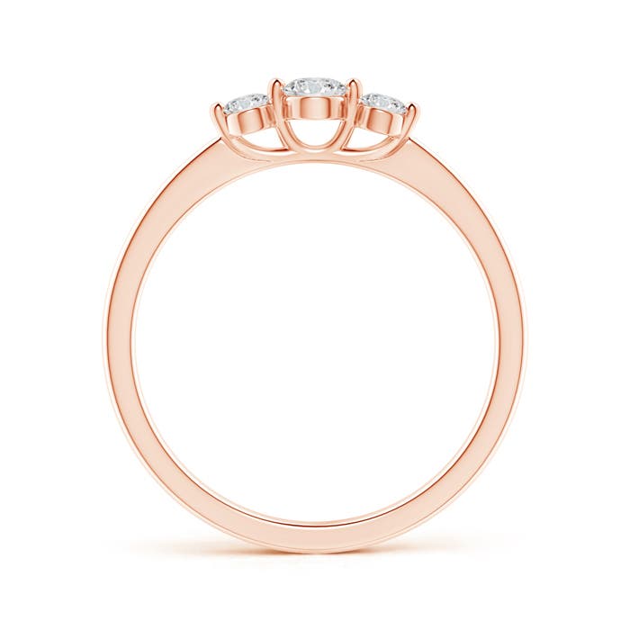 H, SI2 / 0.24 CT / 14 KT Rose Gold