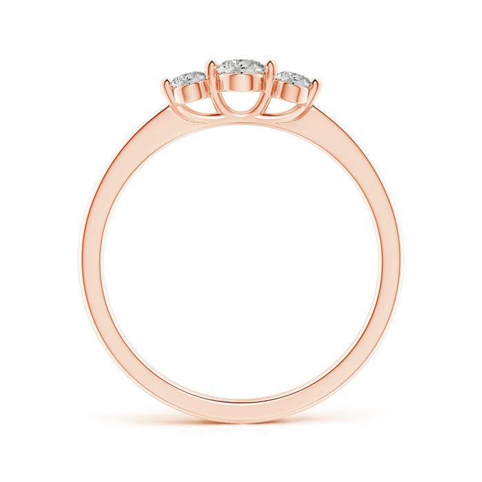 K, I3 / 0.24 CT / 14 KT Rose Gold