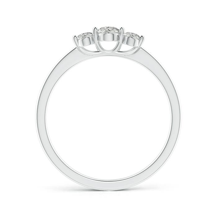 K, I3 / 0.24 CT / 14 KT White Gold