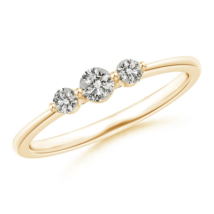 K, I3 / 0.24 CT / 14 KT Yellow Gold