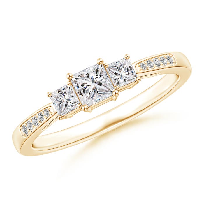 I-J, I1-I2 / 0.52 CT / 14 KT Yellow Gold