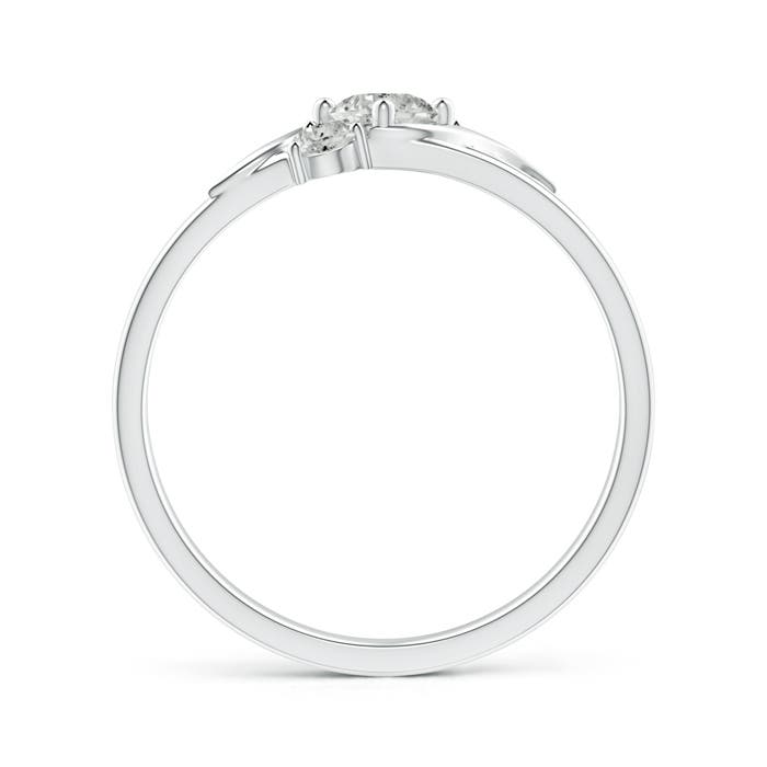 K, I3 / 0.49 CT / 14 KT White Gold