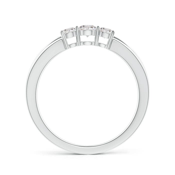 I-J, I1-I2 / 0.32 CT / 14 KT White Gold